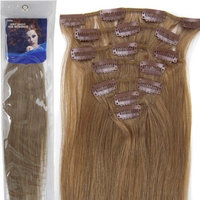 Straight Remy Human Hair Extensions 24 Colors for Your Choose in 15inch ,18inch ,20inch ,22inch ,Beauty Salon Women's Accessories