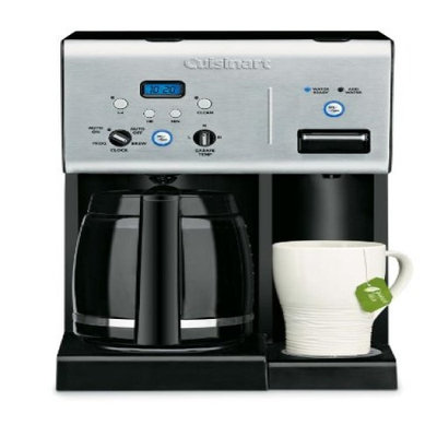 Cuisinart 2 In 1 Hot Beverage Center-BRUSHED STAINLESS/BLACK-One Size