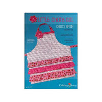 Cabbage Rose Little Chore Girl Apron Ptrn