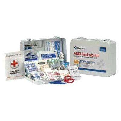 FIRST AID ONLY 90561 First Aid Kit,25 People,141 Comp. G4448355