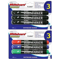 Flomo 3 Pack Whiteboard Markers(pack Of 48)