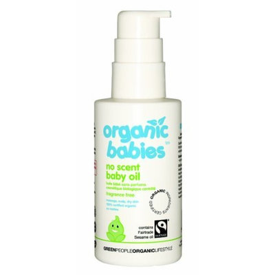 Organic Babies - Soothing Baby Oil - Fragrance/Scent Free - 100ml