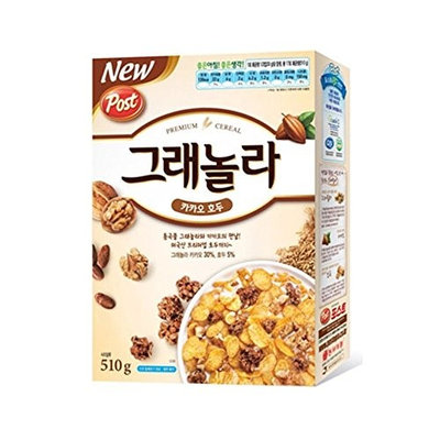 Dongsuh Post Granola Cocoa Walnut 510G
