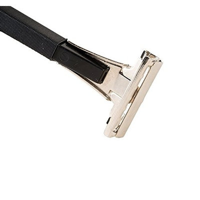 Shave Classic Single Edge Razor Handle with 1 Ct. Schick Injector Refill Blade + FREE Scunci Black Roller Pins, 18 Pcs