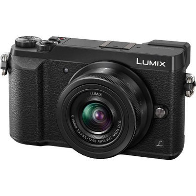 Panasonic Corp Of N America Panasonic - Lumix Gx85 Mirrorless Camera With G Vario 12-32mm F/3.5-5.6 Asph. Mega O.i.s Lens - Black