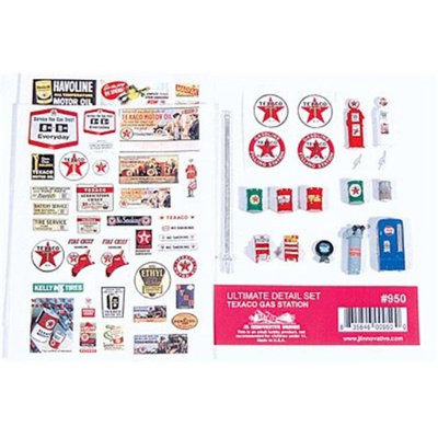JL Innovative Design JLI950 Ultimate Custom Detail Set Texaco Gas Station