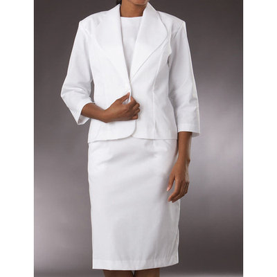 Peaches Uniforms Women's Two Piece Scrub Dress Suit
