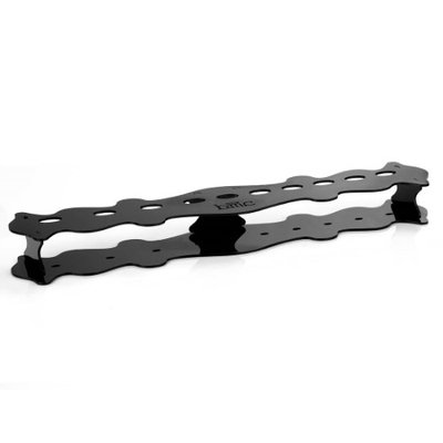 BMC Black Acrylic 10 Slot Luminous Perfecting Curve Makeup Brush Holder Stand