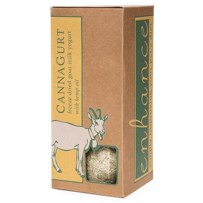 Steves Real Food 84515104 8 oz Freeze CannaGurt Refill Goat Milk for Dog & Cat