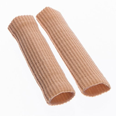 Squad Goods Toe and Finger Gel Tube Protector Sleeves - 2 Large