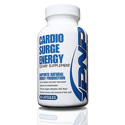 Cardio Surge Energy | Stimulant Free All-Natural Pre-Workout Endurance Supplement | Peak VO2 Max, Endurance and Natural ATP Energy Booster | 90 Veggie Capsules