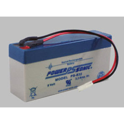 Replacement for NOVAMETRIX MEDICAL 2001 PULSE OX 8 VOLT 3.2AH BATTERY