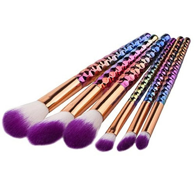 DATEWORK 6PCS Cosmetic Eyeshadow Brush