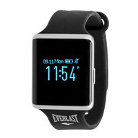 Everlast TR10 Blood Pressure and Heart Rate Monitor Activity Tracker; Includes Caller ID and Message Previews