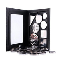 Empty Magnetic Palette Makeup Palette Pad Black Large Pattern DIY Palette New DMZing (ESB-25CM14CM1.2CM)