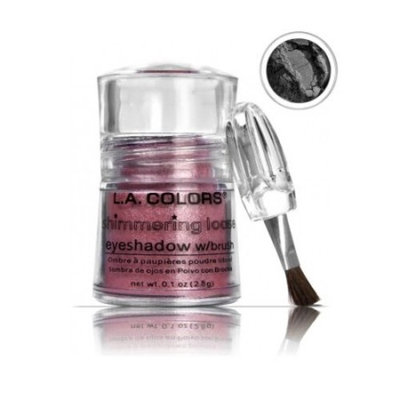 (3 Pack) LA COLORS Shimmering Loose Eyeshadow - Black Pearl