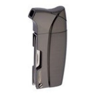 Vector KGM Colt Soft Flame Butane Pipe Lighter in Gunmetal Satin