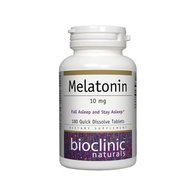 Melatonin 10mg 180 tabs by Bioclinic Naturals