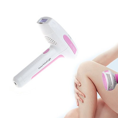 SQLang IPL Permanent Hair Removal Machine, Women's Painless Hair Remover, Home Use Body Face Painless Shaving Epilator Kit (Pink)