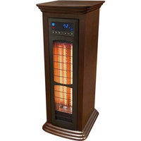 Refurbished LifeSmart Infrared Heater Tower, Wood