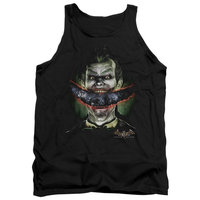 Batman Aa Crazy Lips Mens Tank Top Shirt