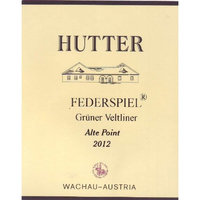 2012 Hutter Federspiel Grüner Veltliner Alte Point 750 mL