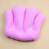 Pink Shell Shape Inflatable Bath Pillows Recline In Comfort While Bathing So You Can Adjust The Level