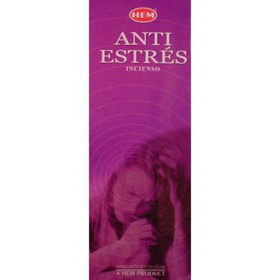 HEM ANTI STRESS HEX INCENSE STICKS (20 STICKS) (Multi)