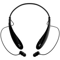 Insten Dual Pairing Sports Neckband Bluetooth Stereo Headset, Black