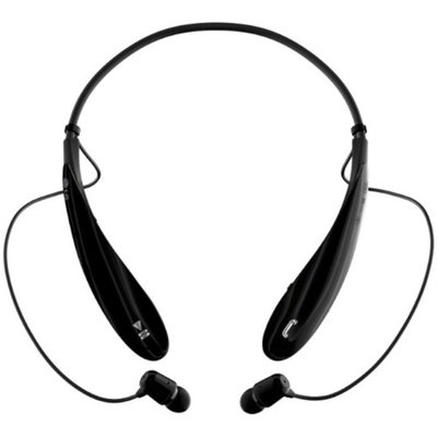 Insten Dual Pairing Sports Neckband Bluetooth Stereo Headset, Black
