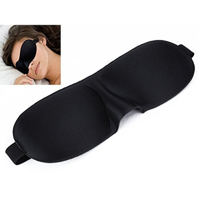 Moonar® 1PCS Comfortable Soft 3D Blinder Eyeshade Relax Travel Sleeping Aid Eye Mask Eyepatch------Randomly Color, Package Only Include One Eyepatch