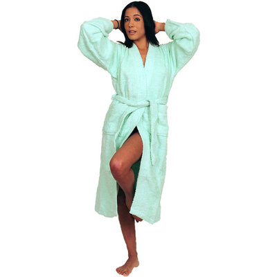 Terry Cloth Kimono Bath Robe Unisex 100% Cotton