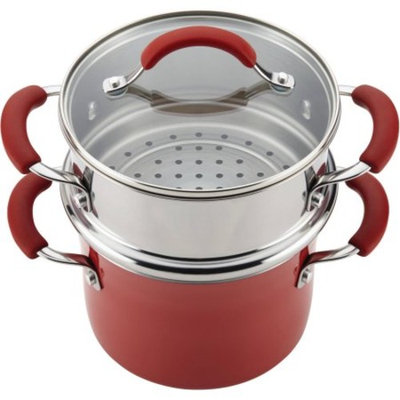Rachael Ray Cucina 3 Qt. Aluminum with Steamer