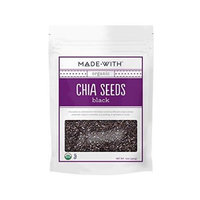 Made With Organic Chia Seeds, Black, 12 Oz