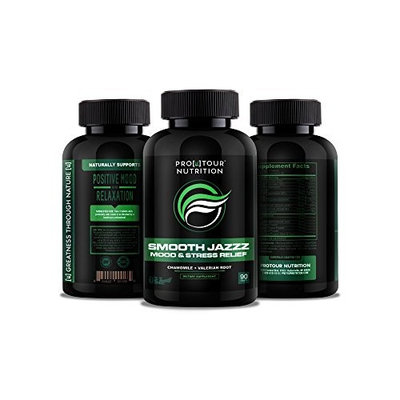 ANXIETY NATURAL SUPPLEMENTS, Pills For Stress Support - Herbal Blend Keeps Busy Minds Relaxed, Focused & Positive - Promotes Serotonin Increase Magnesium, Chamomile, C Vitamins, B Vitamins 90 tabs