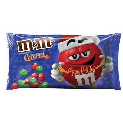 Mars Snackfood M'S Holiday Caramel Chocolate Christmas Candy 10.2-Ounce Bag