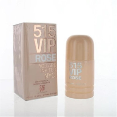 Eurolux ZZWEF515VIPROSE34EDT 515 Vip Rose By Eau De Toilette Spray New in Box for Women 3.4 oz.