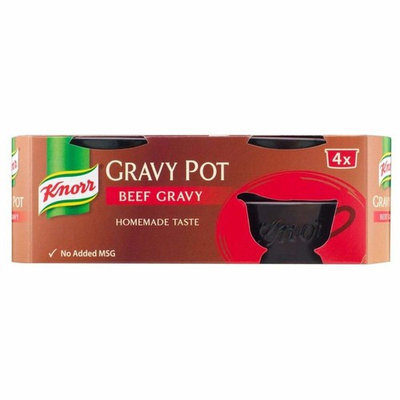 Knorr Gravy Pot Beef Gravy (4x28g)
