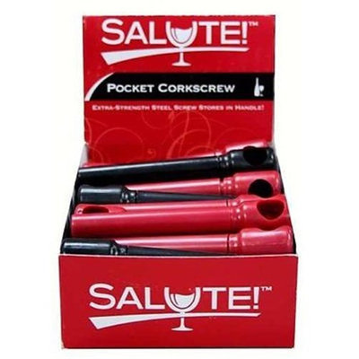 Navajo Incorporated SALUTE11020 Pocket Corkscrew With Display Case Pack Of 25