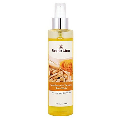 Vedic Line Face Wash - Sandalwood & Turmeric 200ml