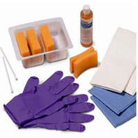 Curity Kendall Wet Skin Scrub Prep Tray