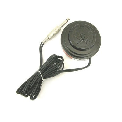 Plastic Tattoo Foot Switch - Toggle -SKULL Pedal 1/4