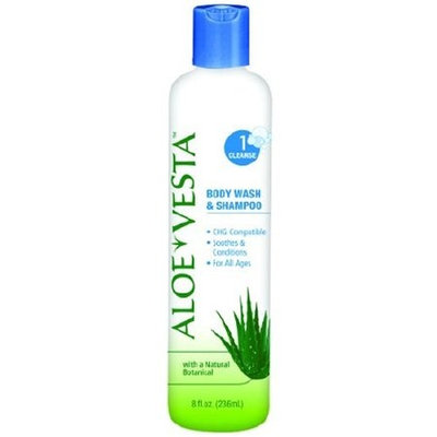Shampoo and Body Wash Aloe Vesta 8 oz. Bottle Scented #324609 (Pack of 12)