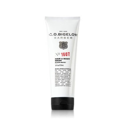 C.O. Bigelow Elixir White Men's Hair and Body Wash. 8 Oz.