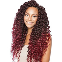 Mane Concept Pre Stretch Long Curly Crochet Hair Tiara Wave (T1B/27 - Off Black/Honey Blond)