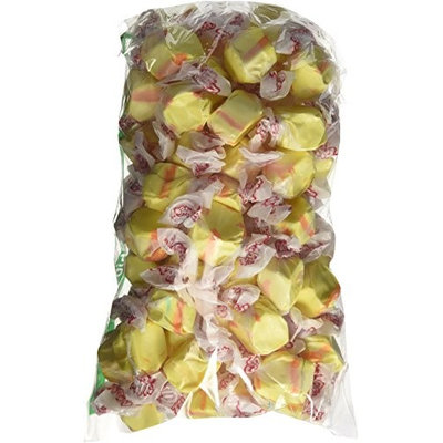 Taffy Town Banana Yellow Gourmet Salt Water Taffy 1 Pound Bag