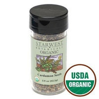 Starwest Botanicals Organic Cardamom Whole Jar