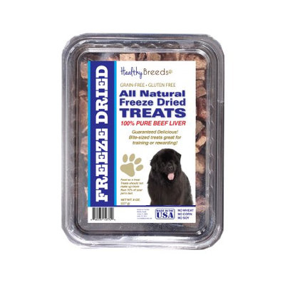 Healthy Breeds 840235147626 10 oz Newfoundland All Natural Freeze Dried Treats Beef Liver