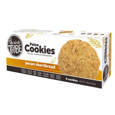 Thrive Tribe Paleo Cookies, Pecan Shortbread, 0.85 Oz
