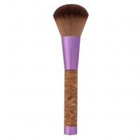 Upper Canada D3617PL Cork Round Powder Brush Purple